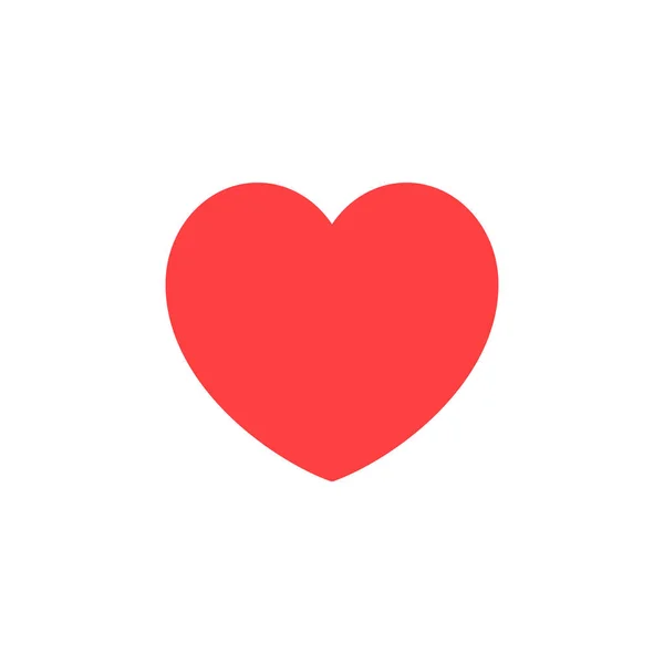 Ikona a romantický prvek Heart glyph — Stockový vektor