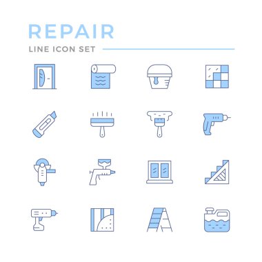 Onarım için renk çizgisi simgelerini ayarla