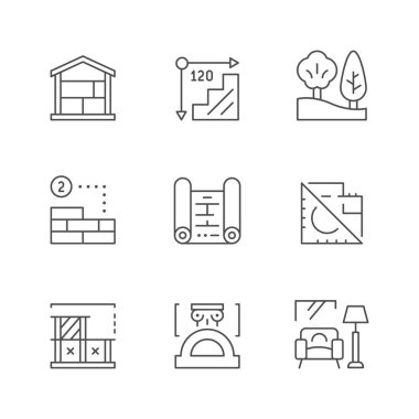 Mimarinin çizgi simgelerini ayarla