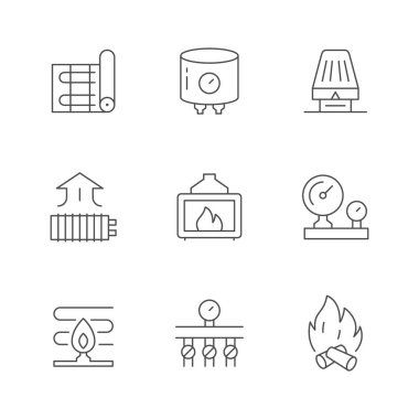 Isıtmanın satır simgelerini ayarla