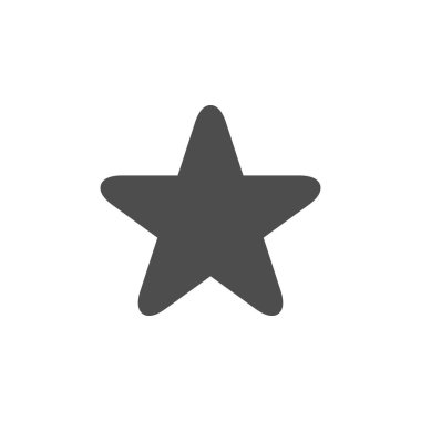 Yıldız kabartma simgesi ve parlama işareti