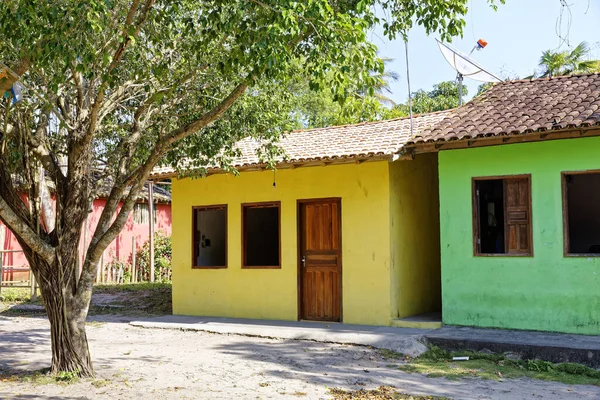 Paraty şehrinin gündüz çekimi, Rio de Janeiro, Brezilya