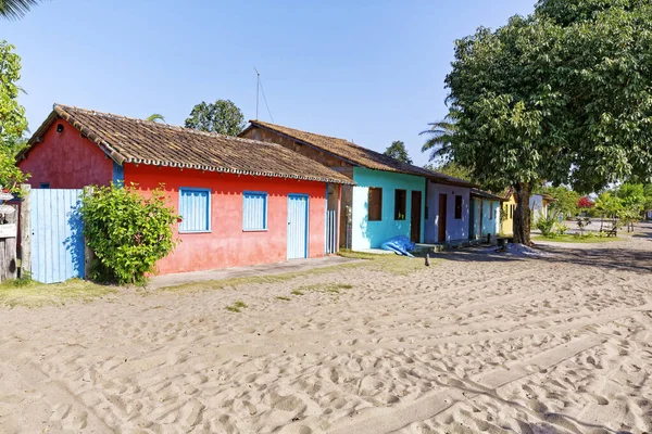 Zandstraat Paraty Rio Janeiro Brazilië — Stockfoto