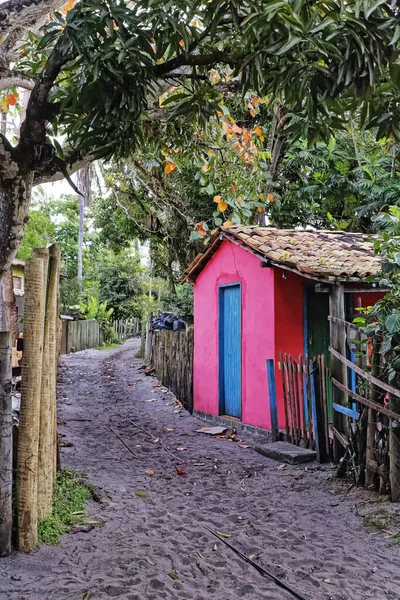 Stad Van Caraiva Staat Bahia Brazilië — Stockfoto