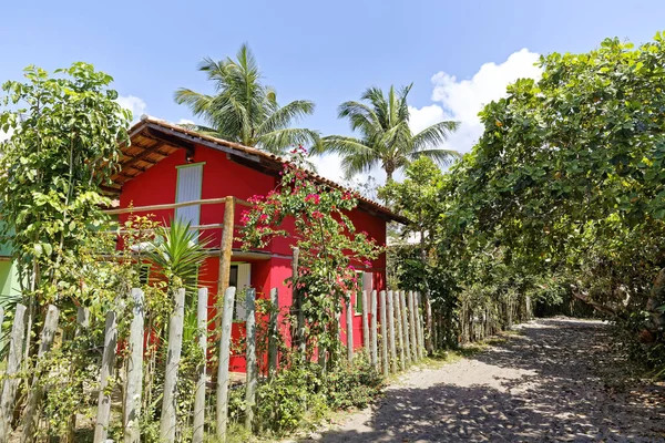 Stad Van Caraiva Staat Bahia Brazilië — Stockfoto