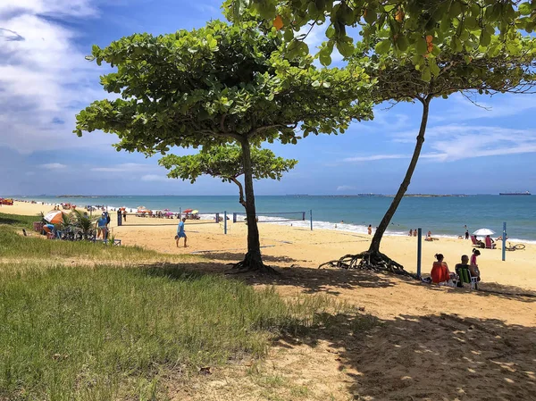 Costa Beach Vila Velha Estado Espirito Santo Brasil — Foto de Stock