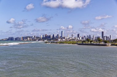 Cear-Brezilya eyaletindeki Quebrada Sahili