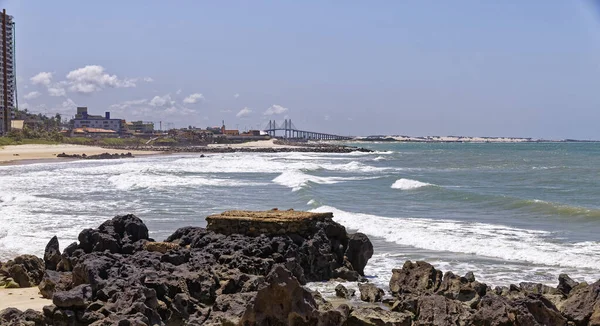 Paisaje Marino Capital Del Estado Rio Grande Norte Brasil —  Fotos de Stock