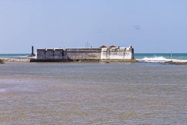 Rio Grande do Norte 'nin eyalet başkenti Reis Magos Kalesi - Brezilya