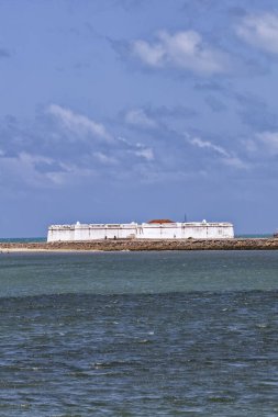 Rio Grande do Norte 'nin eyalet başkenti Reis Magos Kalesi - Brezilya