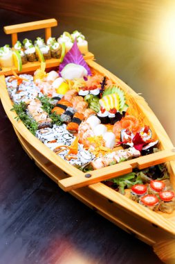 Lezzetli Japon dürümleri.