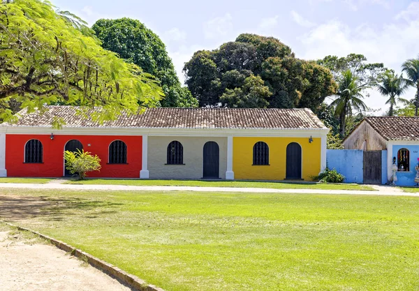 Edifícios Multicoloridos Cidade Mossor Rio Grande Norte Brasil — Fotografia de Stock