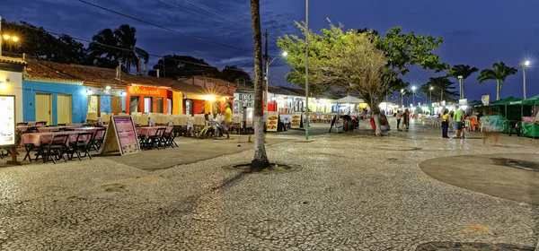 Paraty Rio Janeiro Brasilien Juli 2018 Menschen Auf Den Straßen — Stockfoto