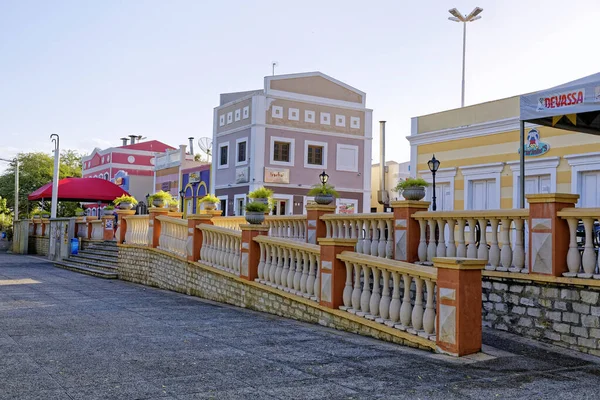 Mossor Şehrinin Renkli Binaları Rio Grande Norte Brezilya — Stok fotoğraf