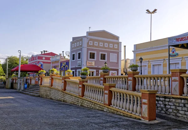 Mossor Şehrinin Renkli Binaları Rio Grande Norte Brezilya — Stok fotoğraf