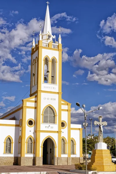 Kerk Van Mossor Stad Staat Rio Grande Norte Brazilië — Stockfoto