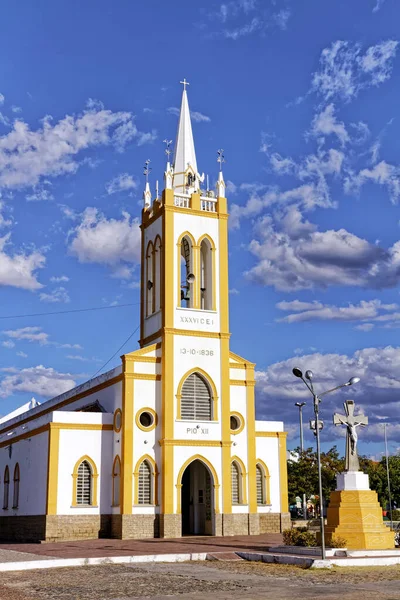 Kerk Van Mossor Stad Staat Rio Grande Norte Brazilië — Stockfoto