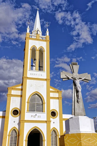 Kyrkan Mossor Stad Delstaten Rio Grande Norte Brasilien — Stockfoto
