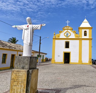 Mossor şehrindeki eski kilise, Rio Grande do Norte, Brezilya