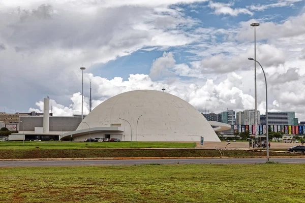Панорамный Вид Кафедральный Собор Носса Сеньора Апаресида Бразилии — стоковое фото