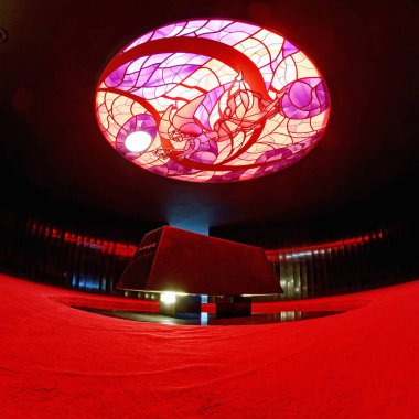 Brasilia, Federal District, Brazil - January 25, 2020: Mortuary Chamber, JK Memorial, Juscelino Kubitschek
