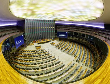 Brasilia, Federal District, Brazil - January 25, 2020: Chamber of Deputies