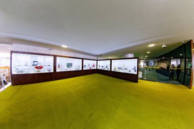 Brasilia, Federal District, Brazil - January 25, 2020: Interior of the National Congress