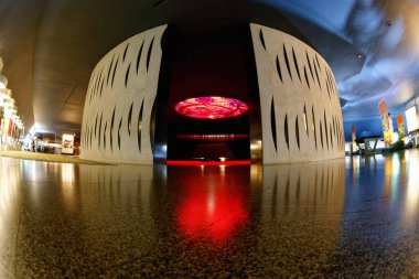 Brasilia, Federal District, Brazil - January 25, 2020: Interior of the JK Memorial, Juscelino Kubitschek