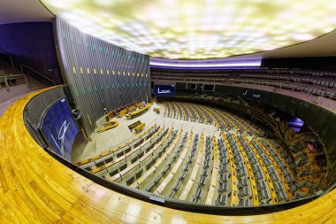 Brasilia, Federal District, Brazil - January 25, 2020: Chamber of Deputies