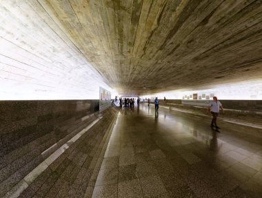 Brasilia, Federal District, Brazil - January 25, 2020: Interior of the National Congress