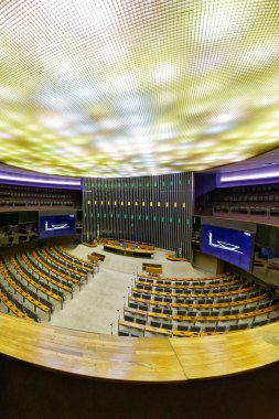 Brasilia, Federal District, Brazil - January 25, 2020: Chamber of Deputies