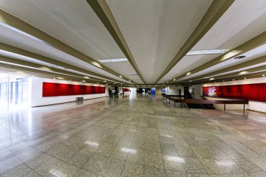 Brasilia, Federal District, Brazil - January 25, 2020: Interior of the National Congress