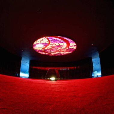 Brasilia, Federal District, Brazil - January 25, 2020: Mortuary Chamber, JK Memorial, Juscelino Kubitschek