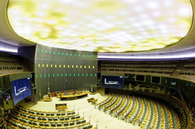 Brasilia, Federal District, Brazil - January 25, 2020: Chamber of Deputies