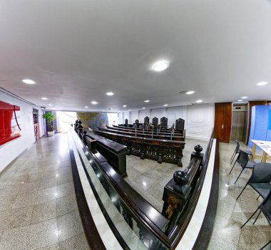 Brasilia, Federal District, Brazil - January 25, 2020: Interior of the National Congress