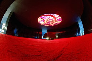 Brasilia, Federal District, Brazil - January 25, 2020: Mortuary Chamber, JK Memorial, Juscelino Kubitschek