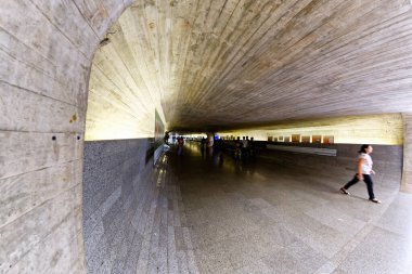 Brasilia, Federal District, Brazil - January 25, 2020: Interior of the National Congress
