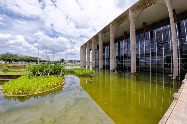 Brasilia Federal District Brazil January 2020 Three Powers Square Itamaraty — Zdjęcie stockowe