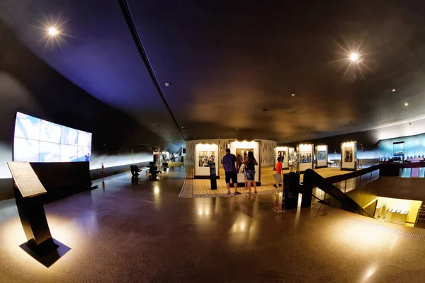 Brasilia, Federal District, Brazil - January 25, 2020: Interior of the JK Memorial, Juscelino Kubitschek