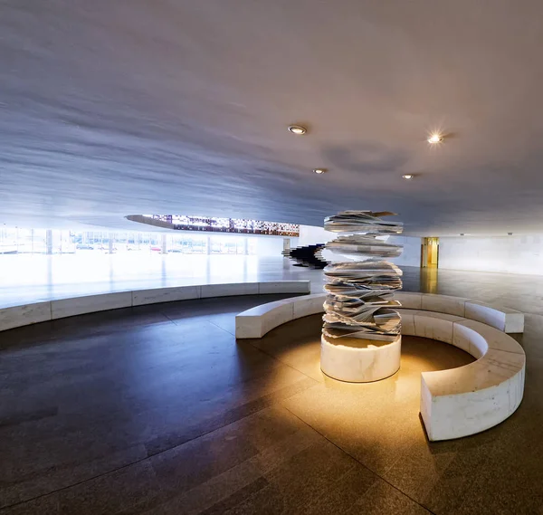 Brasilia, Federal District, Brazil - January 25, 2020: Three Powers Square, Itamaraty Palace, Ministry of Foreign Affairs.