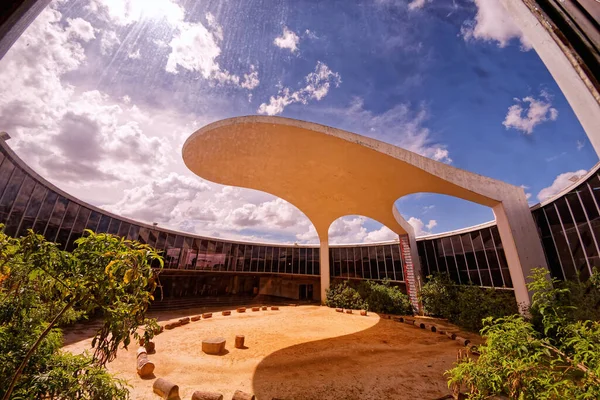 Brasilia Distrito Federal Brasil Enero 2020 Memorial Los Pueblos Indígenas —  Fotos de Stock