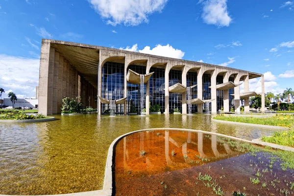 Brasilia, Federal District, Brazil - January 25, 2020: Three Powers Square, Palace of Justice.