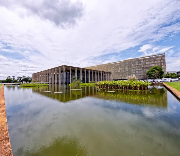 Brasilia Federal District Brazil January 2020 Three Powers Square Itamaraty — Zdjęcie stockowe