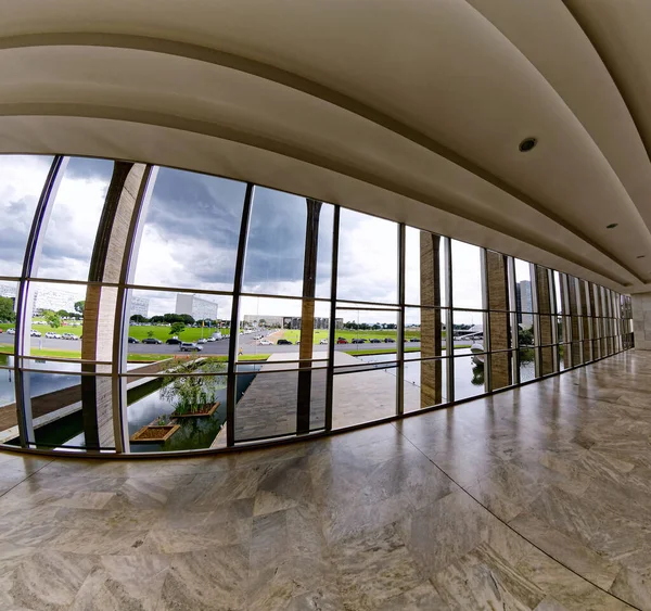 Brasília Distrito Federal Brasil Janeiro 2020 Praça Das Três Potências — Fotografia de Stock