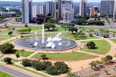 Brasilia, Federal Bölge, Brezilya - 30 Mart 2020 - Brasilia TV Kaynağı