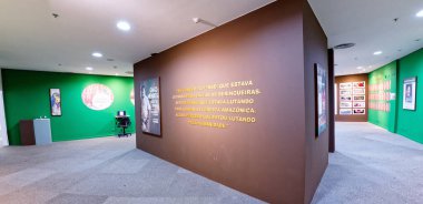 Brasilia, Distrito Federal, Brezilya - 30 Mart 2020 Honestino Guimares Ulusal Müzesi