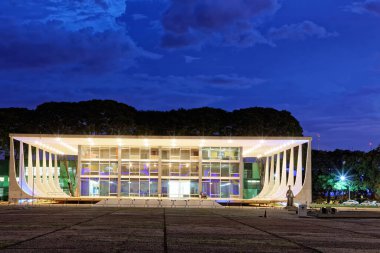 Brezilya, Brasilia - 30 Mart 2020: STF, Yüksek Mahkeme