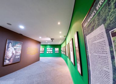 Brasilia, Distrito Federal, Brezilya - 30 Mart 2020 Honestino Guimares Ulusal Müzesi