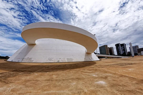 Brasilia Distrito Federal Brasilien Marts 2020 Honestino Guimares National Museum - Stock-foto