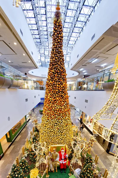 Brasilia Distrito Federal Brazil January 2020 Christmas Decorations Brasilia Shopping — 스톡 사진